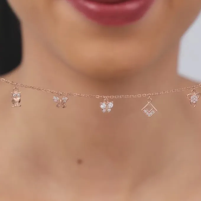 Kriti Sanon Rose Gold Charming Dreams Bracelet