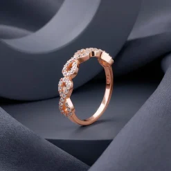 Kriti Sanon Rose Gold Heart of Blush Ring