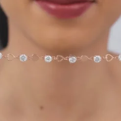 Kriti Sanon Rose Gold Heartlock Bracelet