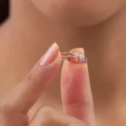 Kriti Sanon Rose Gold Promise Knot Ring