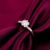 Kriti Sanon Silver Zircon Twist Ring