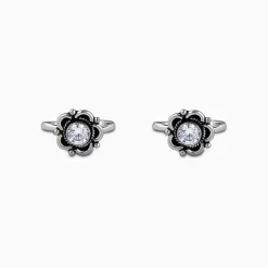 Oxidised Silver Aweegna Toe Rings