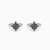Oxidised Silver Chaturasra Toe Rings