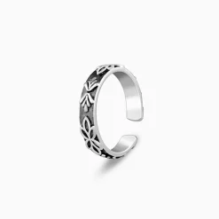 Oxidised Silver Saanvi Toe Rings