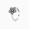 Oxidised Silver Yatika Toe Rings