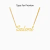 Personalised Golden Regalia Pendant