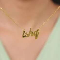 Personalised Rose Gold Regalia Pendant