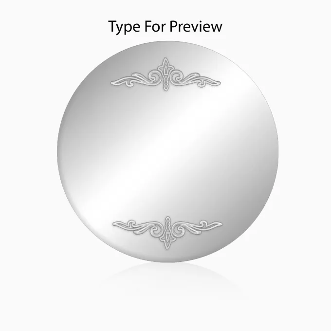 Personalised Silver 999 Heartfelt Wish Coin 10g
