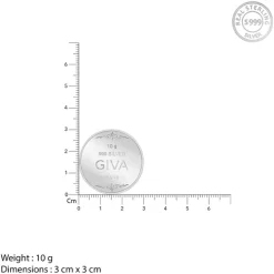 Personalised Silver 999 Khaas Sandesha Coin 10g