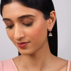 Rose Gold Adishakti Jhumka