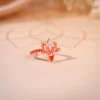 Rose Gold Adishakti Ring