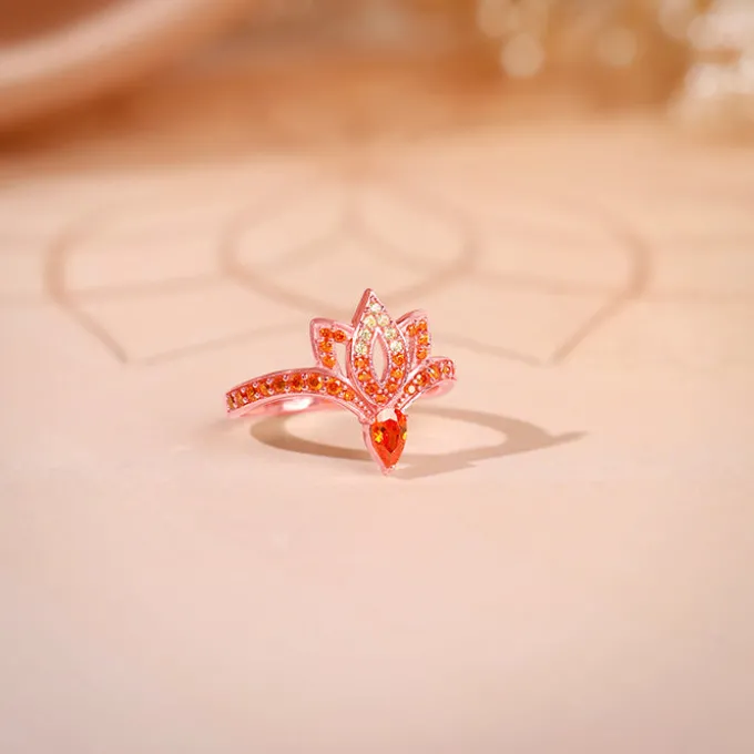 Rose Gold Adishakti Ring