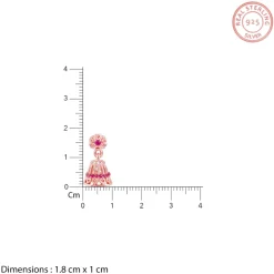 Rose Gold Ahilya Jhumki