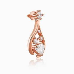 Rose Gold All of Me Earrings