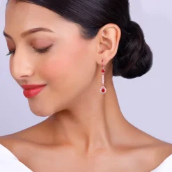 Rose Gold Always Love Earrings