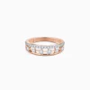 Rose Gold Amicable Diamond Ring