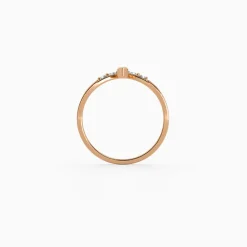 Rose Gold Aphrodite Shine Ring (Size 12)