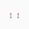 Rose Gold Arrowshine Studs