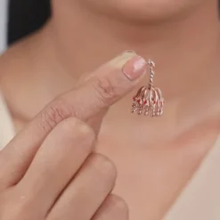 Rose Gold Ataecina Jhumki