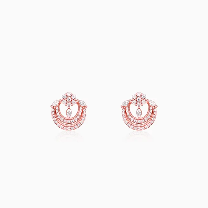 Rose Gold Audrey Earrings