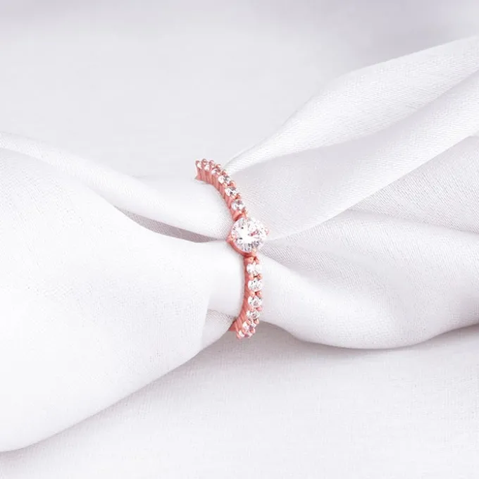 Rose Gold Aura Ring