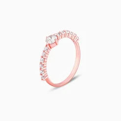 Rose Gold Aura Ring