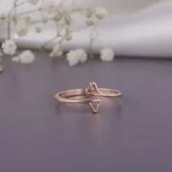 Rose Gold Baby Love Ring