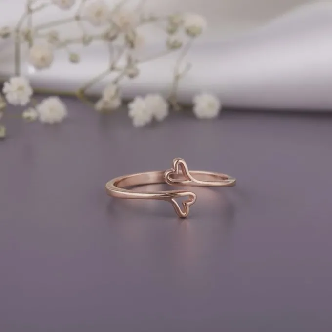 Rose Gold Baby Love Ring