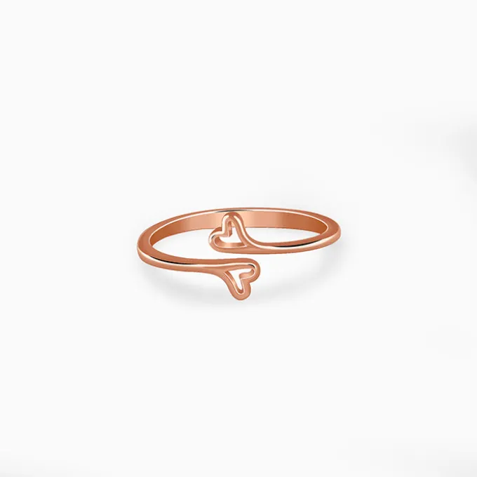 Rose Gold Baby Love Ring