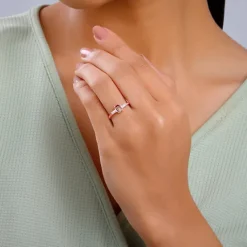 Rose Gold Bar of Beauty Ring