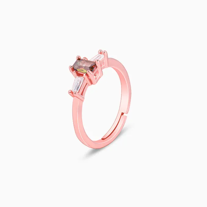 Rose Gold Bar of Beauty Ring
