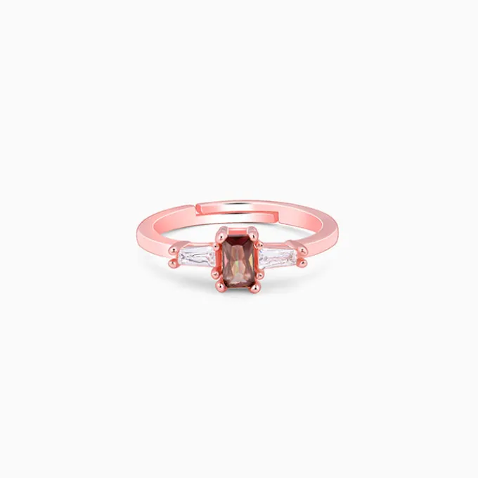Rose Gold Bar of Beauty Ring