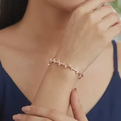 Rose Gold Beautiful Things Cuff Bracelet