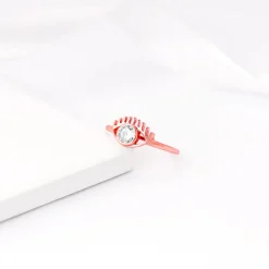 Rose Gold Beauty Blinks Ring