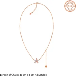 Rose Gold Bloom Necklace