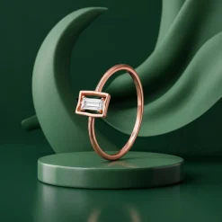 Rose Gold Blush Regent Ring (Size 12)