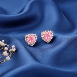 Rose Gold Blush Vows Earrings