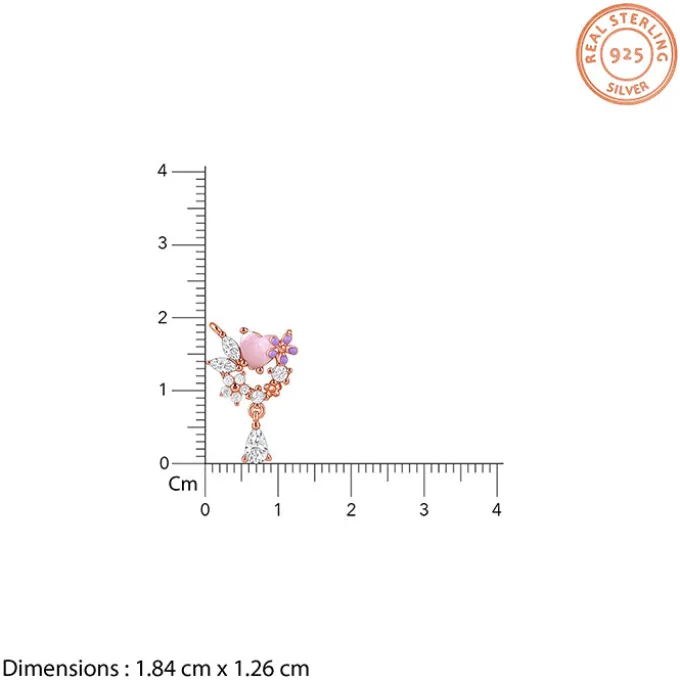 Rose Gold Blushing Blooms Necklace