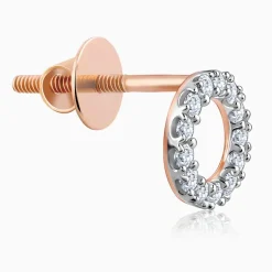 Rose Gold Bold & Bae Convertible Diamond Earrings