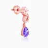 Rose Gold Bridal Celebration Earrings