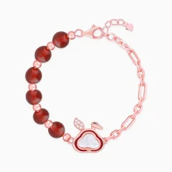 Rose Gold Bunny Kids Bracelet (0 - 2 Years)