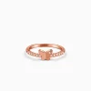 Rose Gold Butterfly Glow Ring (Size 12)