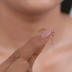 Rose Gold Cassia Ear Piercings
