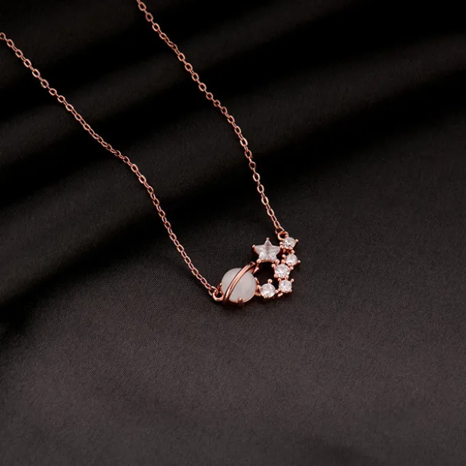 Rose Gold Celestial Swirl Set