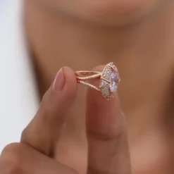 Rose Gold Charmante Ring