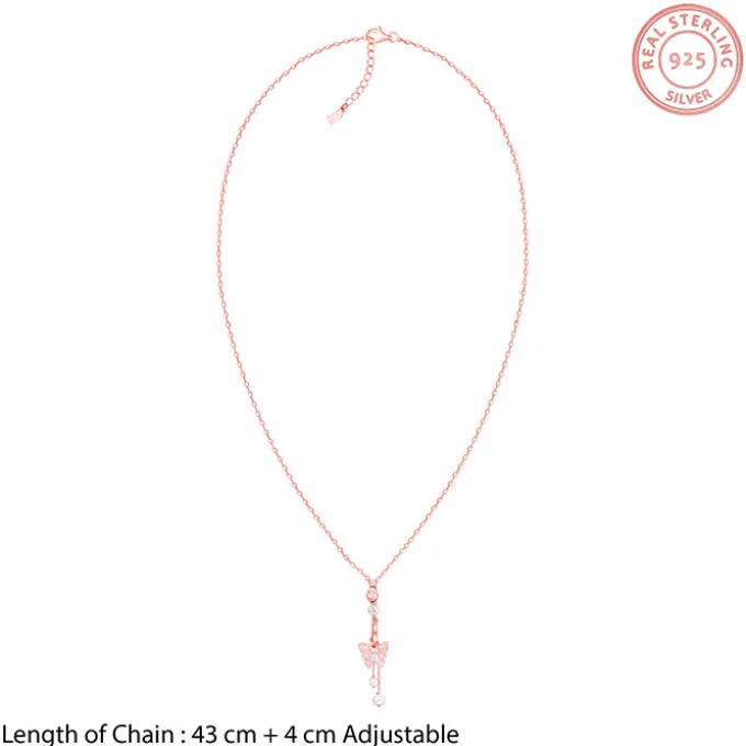 Rose Gold Charming Butterfly Set