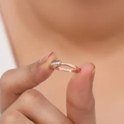 Rose Gold Cherished Sparkle Ring
