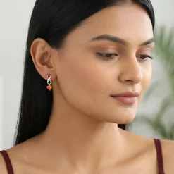 Rose Gold Choosing You Earrings
