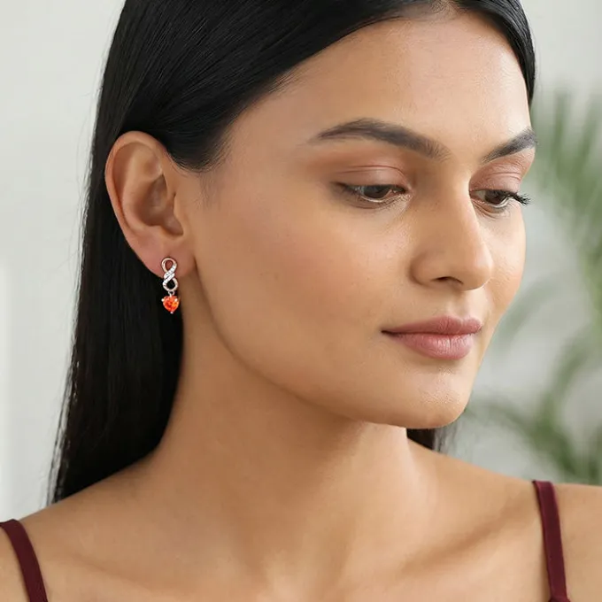 Rose Gold Choosing You Earrings