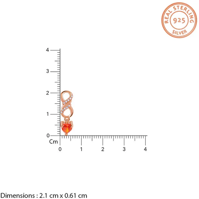 Rose Gold Choosing You Earrings